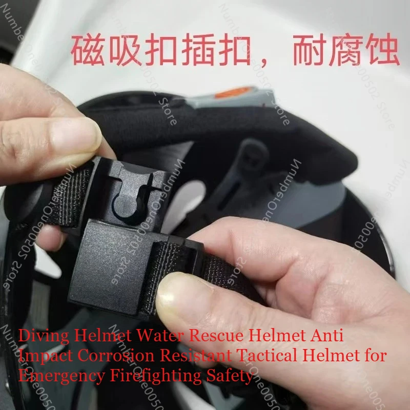 

Шлем для дайвинга и водного спасения, ударопрочный, антикоррозийный, тактический шлем для экстренных ситуаций и пожаротушения