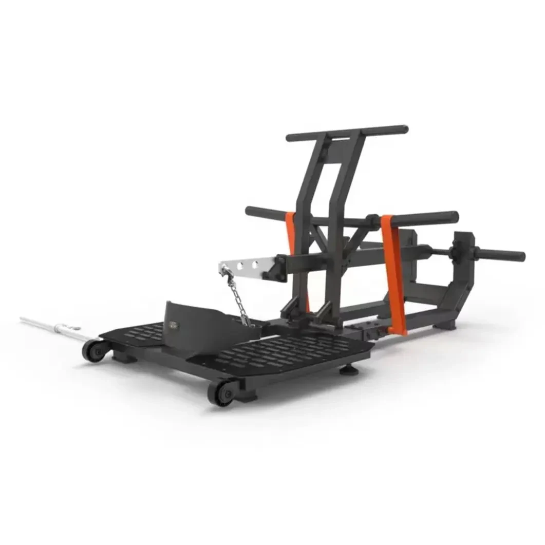 

Gym Fitness Equipment Hip Glute Trainer Weight Strength Training Machine Half Squat Machine Standing Belt Squat for Legpromote