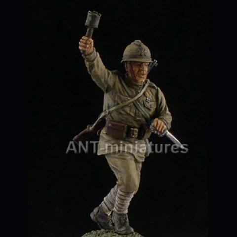 1/35 Russian grenadier Resin kit soldiers GK Military subject matter of WWII  Scene combination Uncoated No colour