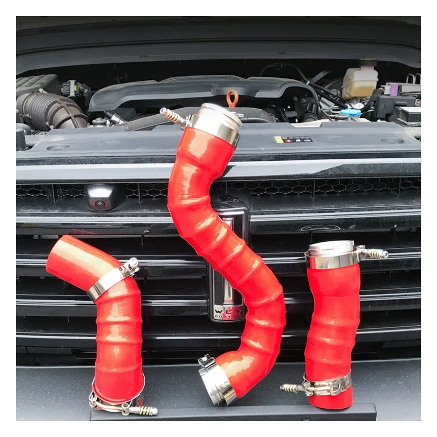 Red Intercooler Piping Kit Hose Pipe Intercooler For Tanks  300 Auto Car Accessories