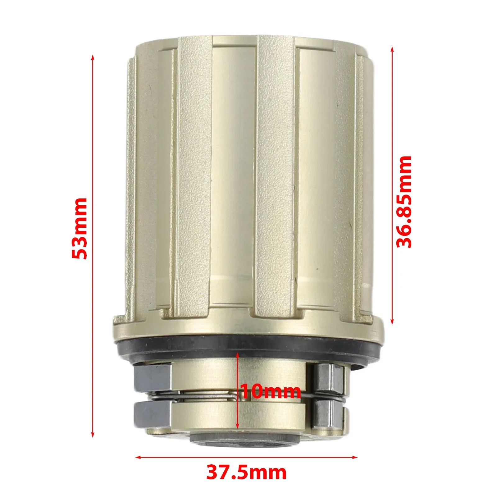 Freehub Freestanding Body For MicroSpline For Shimano Freehub Body Hook Spring 3P 7075 Aluminum Alloy 1 Brand New 1