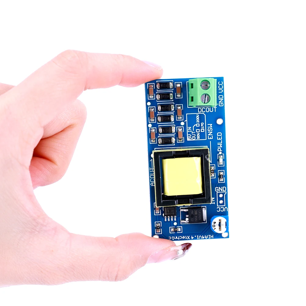 High Voltage Capacitor Charging Power Supply Module 5V-12V Step Up To 300V-1200V DC-DC Boost Power Module Adjustable Power