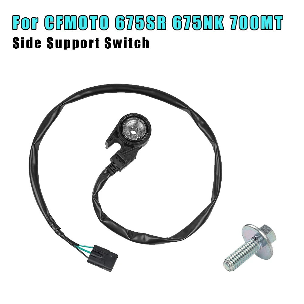 

For CFMOTO 675SR 675NK 700MT Side Foot Kick Switch Stand Support Engine Sensor Safety Flameout Screw Motorcycles Accessories