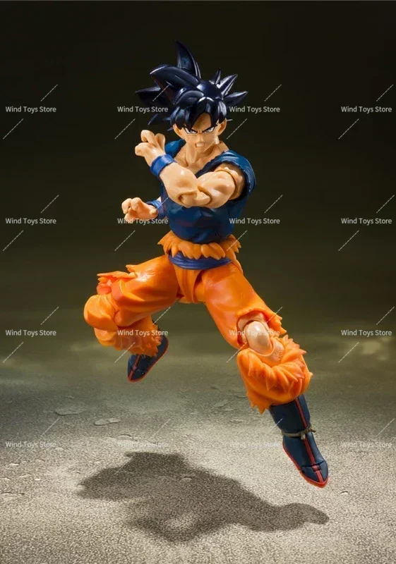 100% الأصلي بانداي لعبة دراغون بول Sh Figuarts Shf Son Goku الترا غريزة تسجيل أرقام أنيمي نموذج اللعب الشكل الهدايا #6