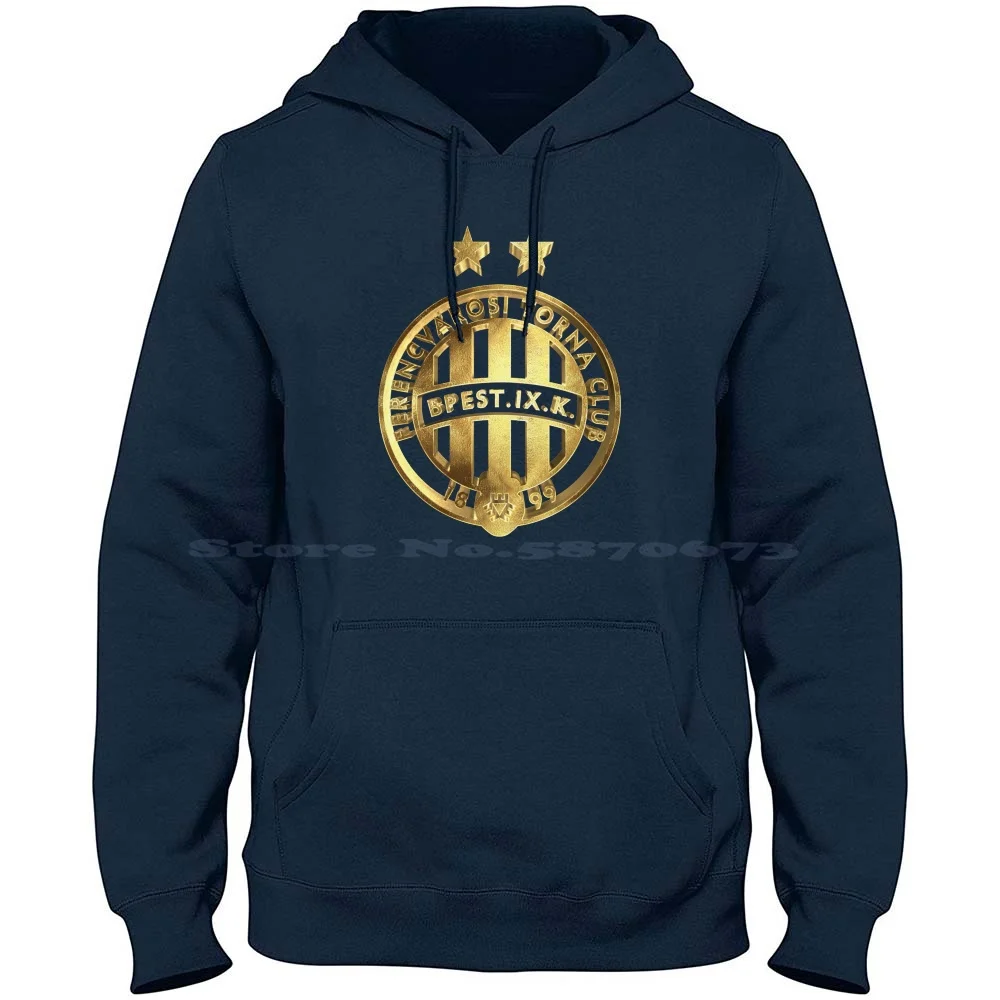 Golden Budapest Football Casuals Ultras Ferencvaros Hooligans Hungary 100% Cotton Hoodie Ultras Hungary Hungary Hooligans