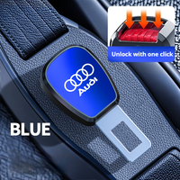 Car Vehicle Seat Belt Extension Extender Strap Safety Buckle Clip For Audi Sline TT Q2 Q3 Q5 Q7 Q8 A3 A4 A5 A6 A7 R8 B5 B6 B7 B8