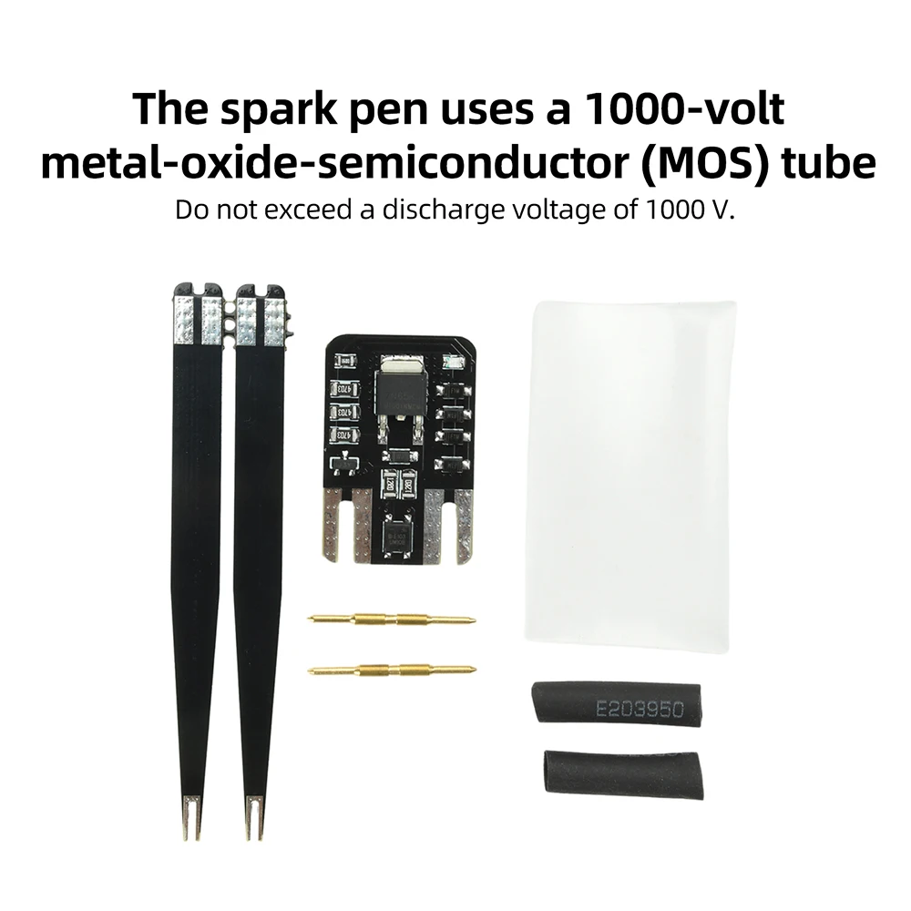 1000V Hochspannungs-Kondensator-Entladestift DIY-Kit AC/DC Konstantstrom Elektroschock-Schutz Schaltnetzteil Reparatur – Detail 13
