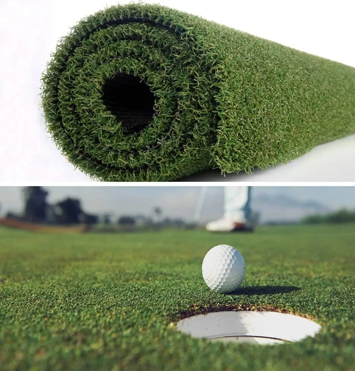 Pro Putting Green Golf Artificial Grass Turf Indoor Outdoor Training Mat Synthetic Fake Baseball Football Gym Sports