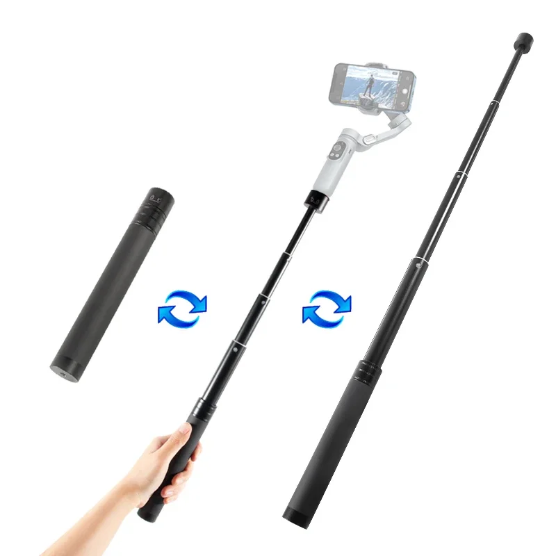 Extension Rod Pole Selfie Stick For Dji Om 5 Osmo Mobile 5 4 3 Gimbal Camera FeiYu Zhiyun Smooth Moza Mini isteady Accessories