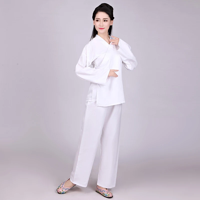 Hanfu Oude Chinese Kostuum Vrouwen Lange Broek Tops Set Wit Roze Slapen Innerlijke Slijtage Mannelijke Vrouwelijke Unisex Nachtkleding Prestaties