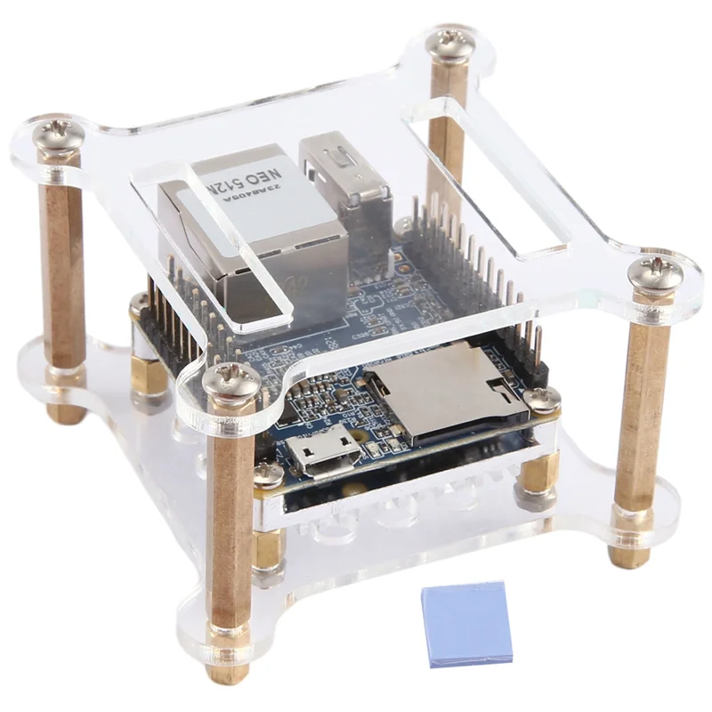 مجموعة واحدة من قطع الغيار العملية مناسبة للوحة تطوير Nanopi NEO Allwinner H3 NEO V1.4 512 ميجابايت Openwrt/LEDE/Ubuntu/Armbian