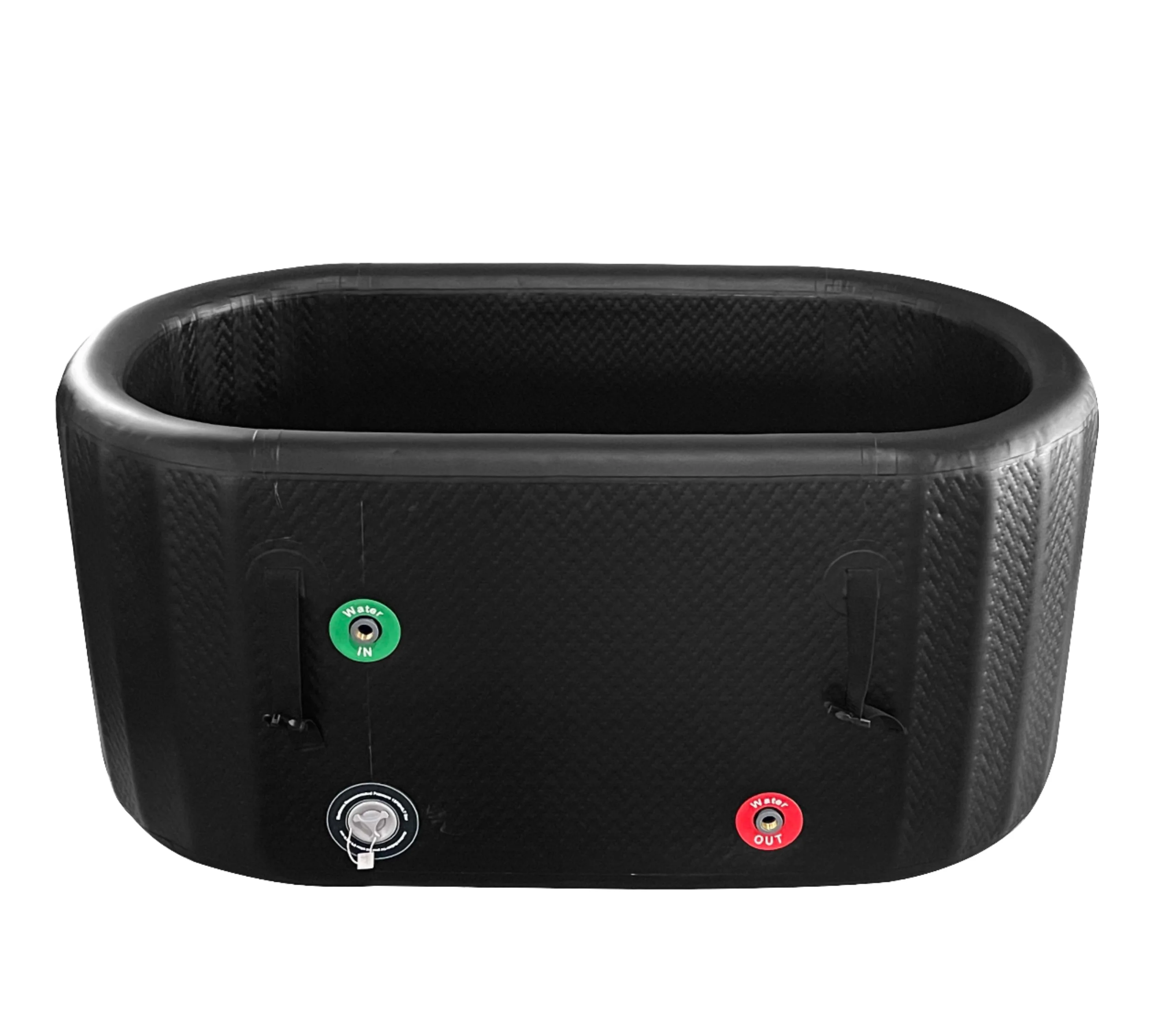 Controlled Modern Design Inflatable Oval Ice Bath Bucket Whirlpool Bathtubs Outdoor Sports Rehabilitation Indoor Exterior