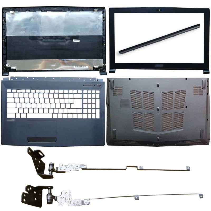 

NEW Laptop LCD Back Cover/Front Bezel/Hinges/Palmrest/Bottom Case For MSI GP62 6QG GV62 GL62 6QF GP62MVR MS-16J9 GP62MVR GL62M