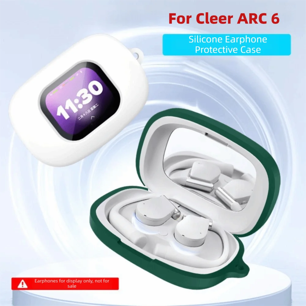 Silicone Earphone Case Anti Drop Shockproof Headphone Protector Dustproof Colorful Bluetooth Headphone Cover for Cleer ARC 6