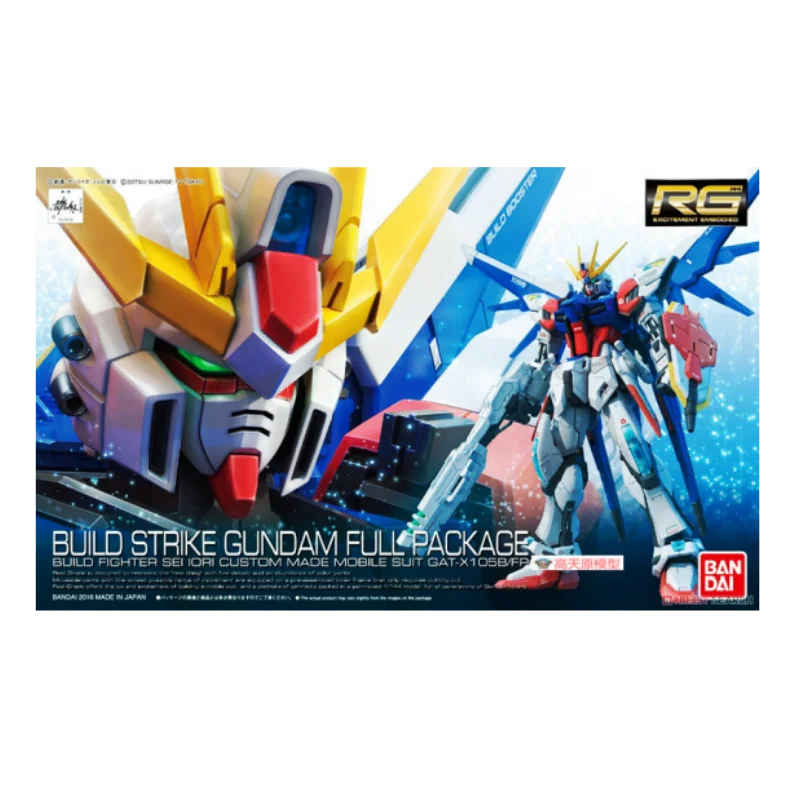 Bandai Figure Model Build Strike GUNDAM Full Package GAT-X105B/FP Anime Toys Collectible Gift for Kids Genuine Brand Unopened