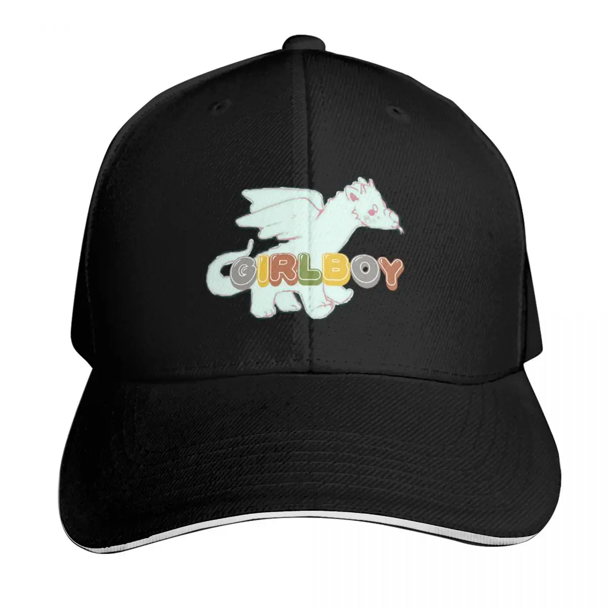Beanie GIRLBOY dragon Baseball Cap Cosplay Sunscreen Hat Luxury Brand Hood Women's Golf Wear Men's