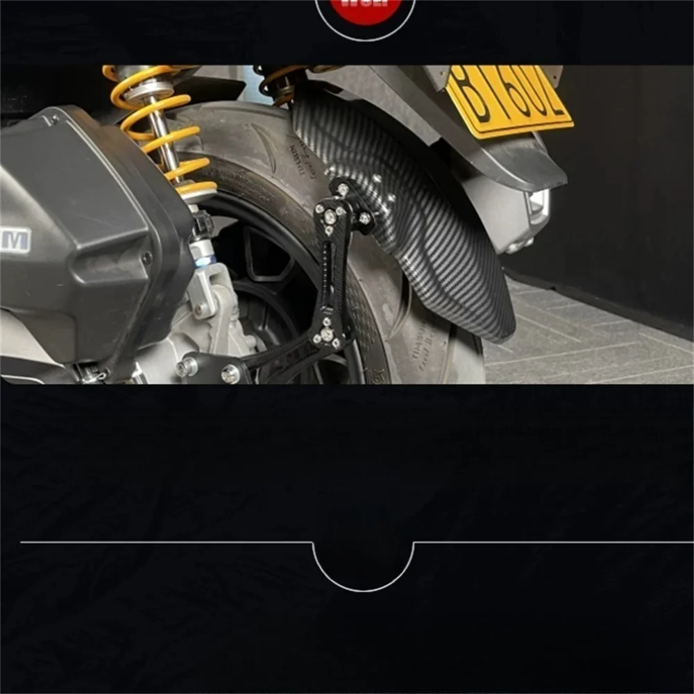 FOR VOGE SR150GT H new modified thick and durable rear mudguard rear sand plate water blocking tile sand blocking shield