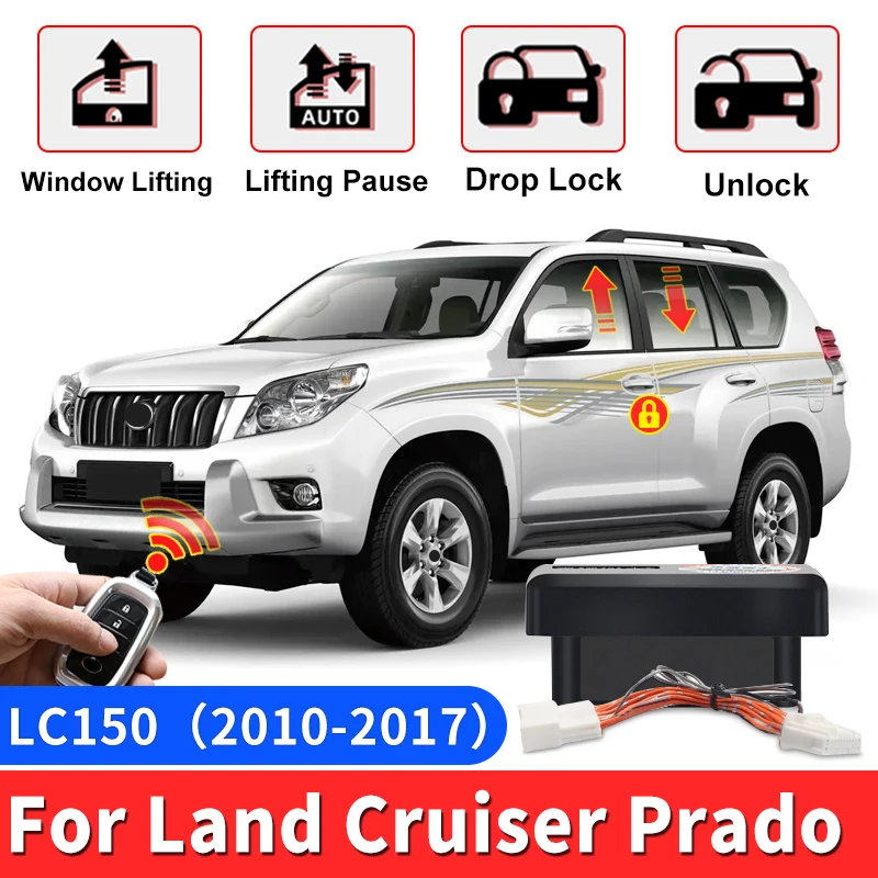 Automatic Closed Window + Lock Door OBD Module for Toyota Land Cruiser 150 LC150 2010-2017 2016 2015 2014 Interior Accessories