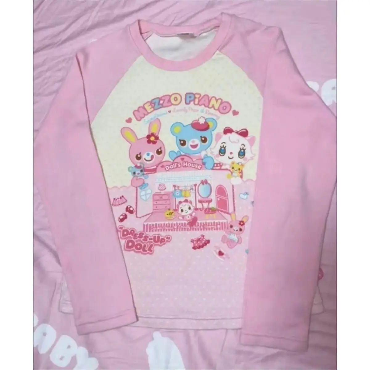 اليابانية Kawaii سوي تي شيرت كم طويل نمط لطيف عادية Y2K ثقافة فرعية Harajuku المرأة عادية س الرقبة اليابانية الربيع القمم #5