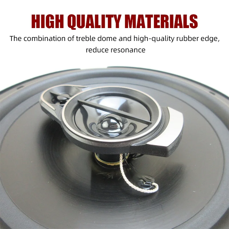 6 Inch Car HiFi Coaxial Speaker 800W(2*400W) Auto Music Stereo Subwoofer Universal Car Door Full Range  3-Way Speakers Woofer