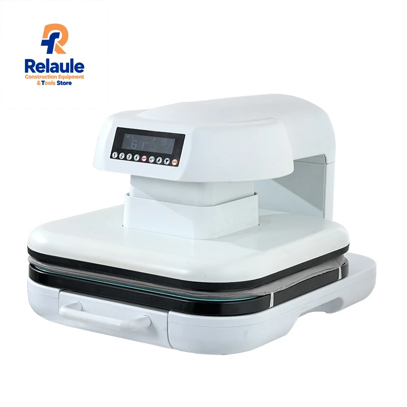 Subli-forward 38x38cm Fully Automatic Heat Press Transfer Machine Portable T-shirt Printing Sublimation Machine
