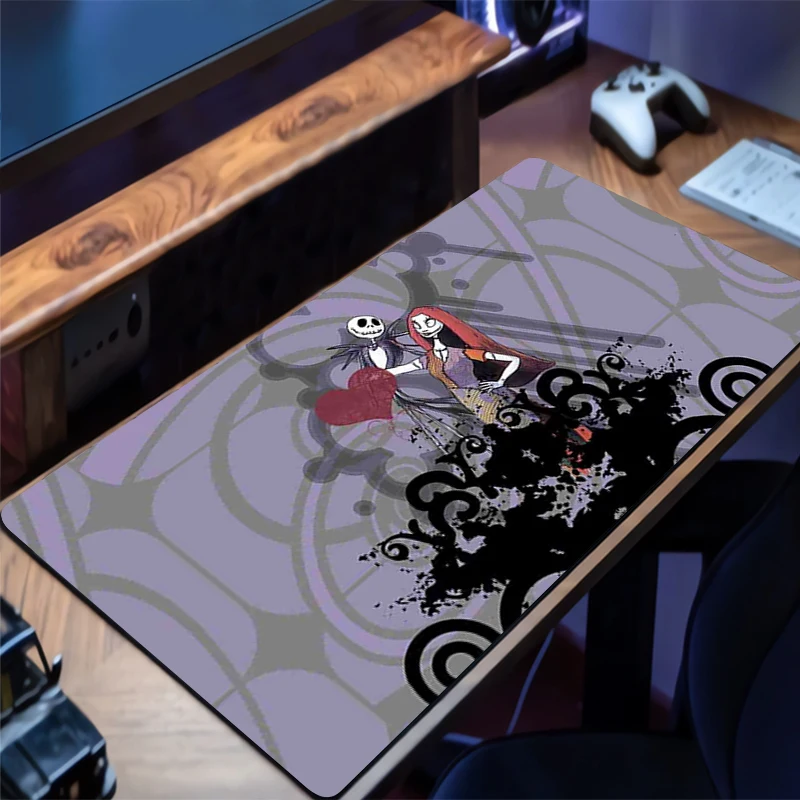 

Desk Mat Carpet Desk Accessories Laptop J-jack S-skellington Gamer Mausepad Mouse Pad Mousepad Office Mouse Mat Keyboard Pad