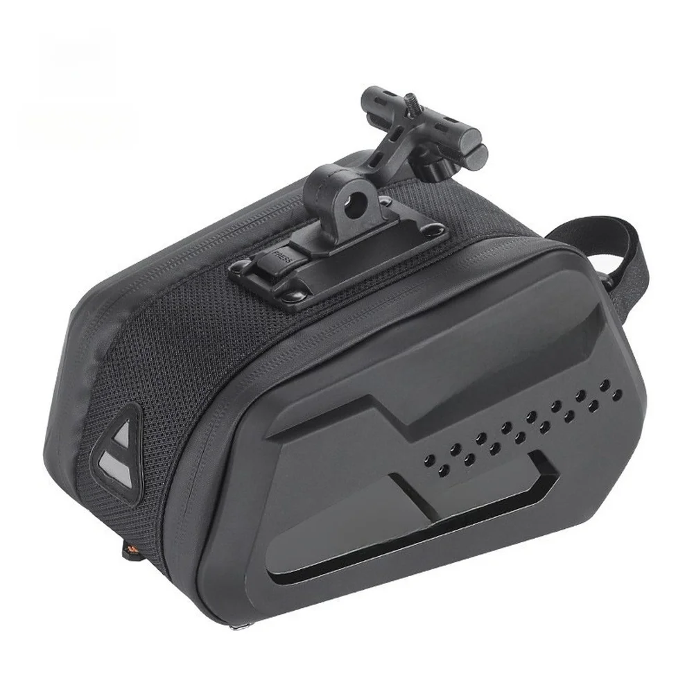 Waterproof Bike Bag 2.7L Bike Saddle Storage Bag Bike Saddle Bag Abrasion Resistant Design Interior Compartments