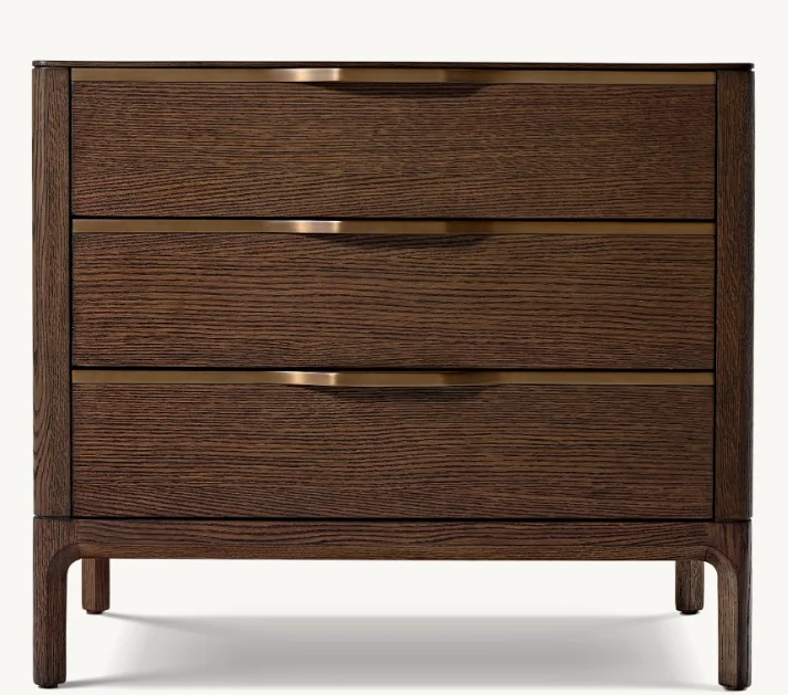 

# Hot Sale Luxury Wooden Modern Nightstands Drawer Bedside Table Bedroom Furniture Nightstand