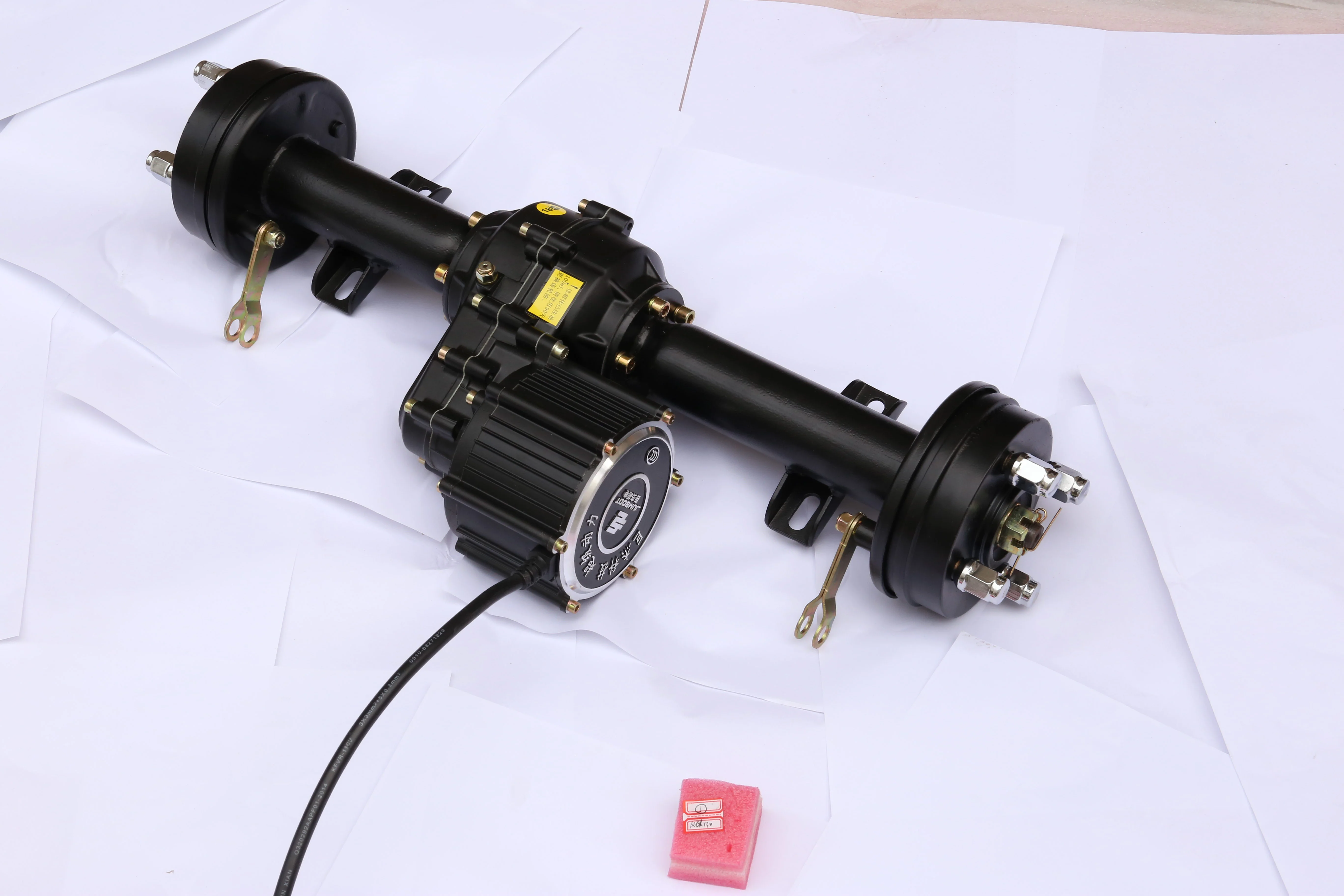 Electric Tricycle Rear Axle Assembly Integrated Drum Brake Split Disc Brake Engineering Four-wheel Change Gear Differential Modi