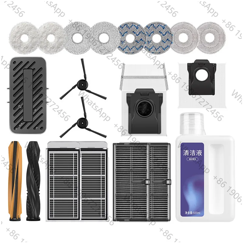 Compatible with X40 X40pro S40S S40 sweeping machine accessories, mop, dust bag, brush