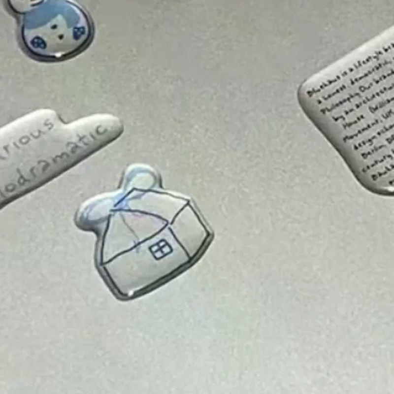 

A Set Cute Computer Stickers, Funny Three-dimensional Jelly Planner Decorative Stickers Mobile Phone Stickers