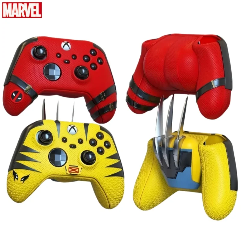 Wolverine Hard Shell Handle Sleeve Fit Deadpool Game Controller Cover For Xbox Anime Periphery Boys Christmas Gift Movie Prop