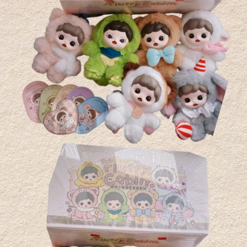 

Сюрприз-бокс Zoraa Sister Velvet House Series: коллекционная виниловая фигурка, трендовый подарок, кукла-подвеска для девочек, новогодние подарки, игрушки