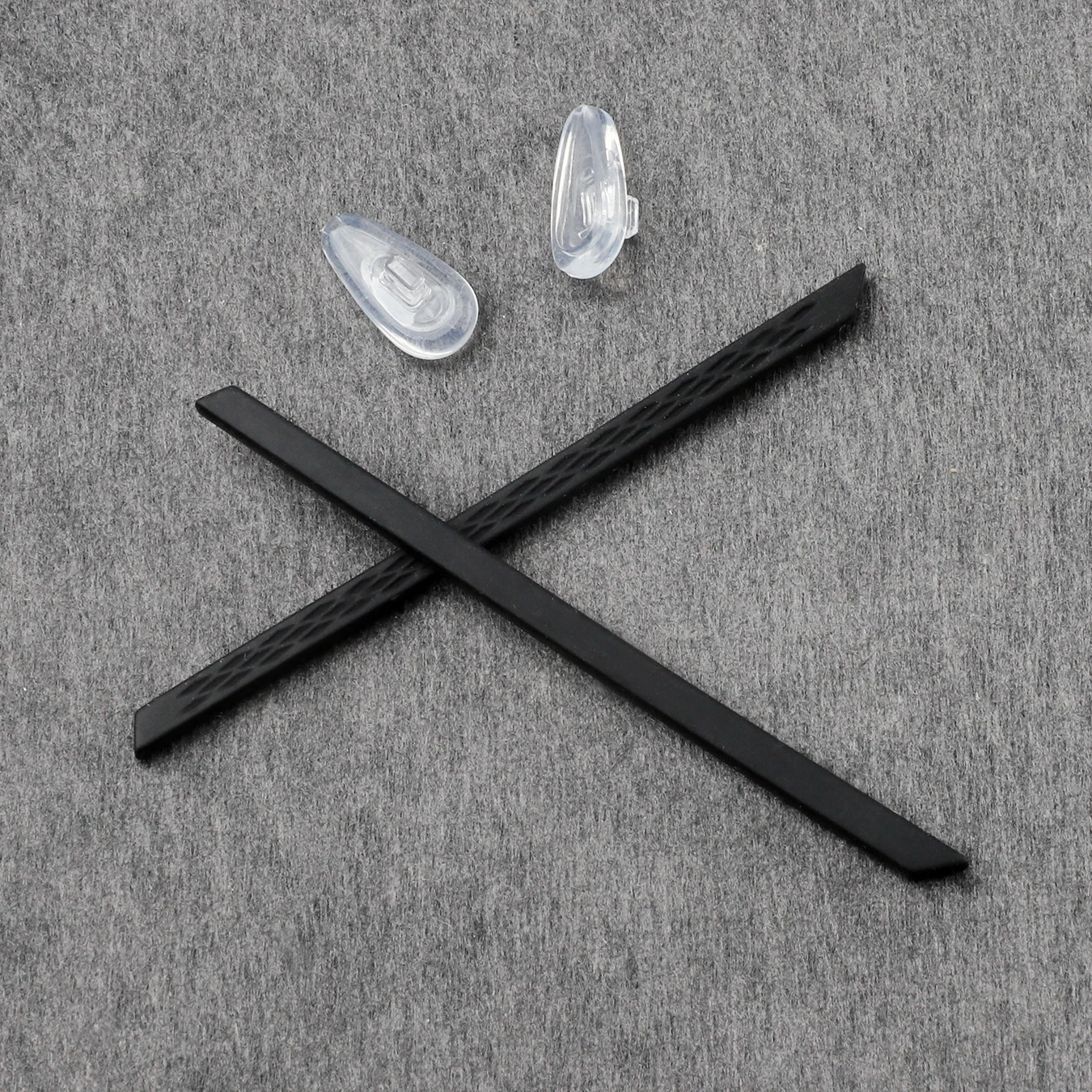 

Replacement Rubber Kit EarSocks Nose Pads for Oakley Ejector OO4142 Sunglasses Frame