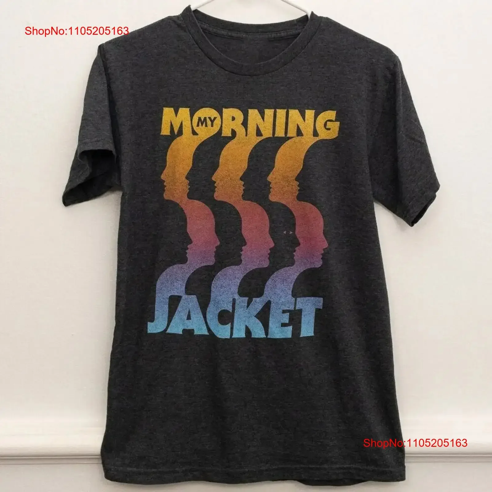 HOT My Morning Jacket Black Cotton All size S 5XL Fans T Shirt HD280 vintage Washed Top For Everyday Wear Slightly Stretched