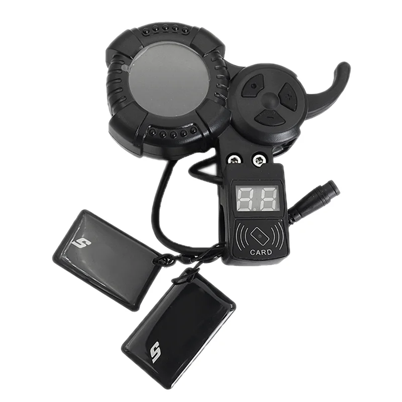 72V LCD Display Dashboard Meter Kit for Zero 8 9 10 8X 10X 11X Electric Scooter Display with Card Swiping Function HOT