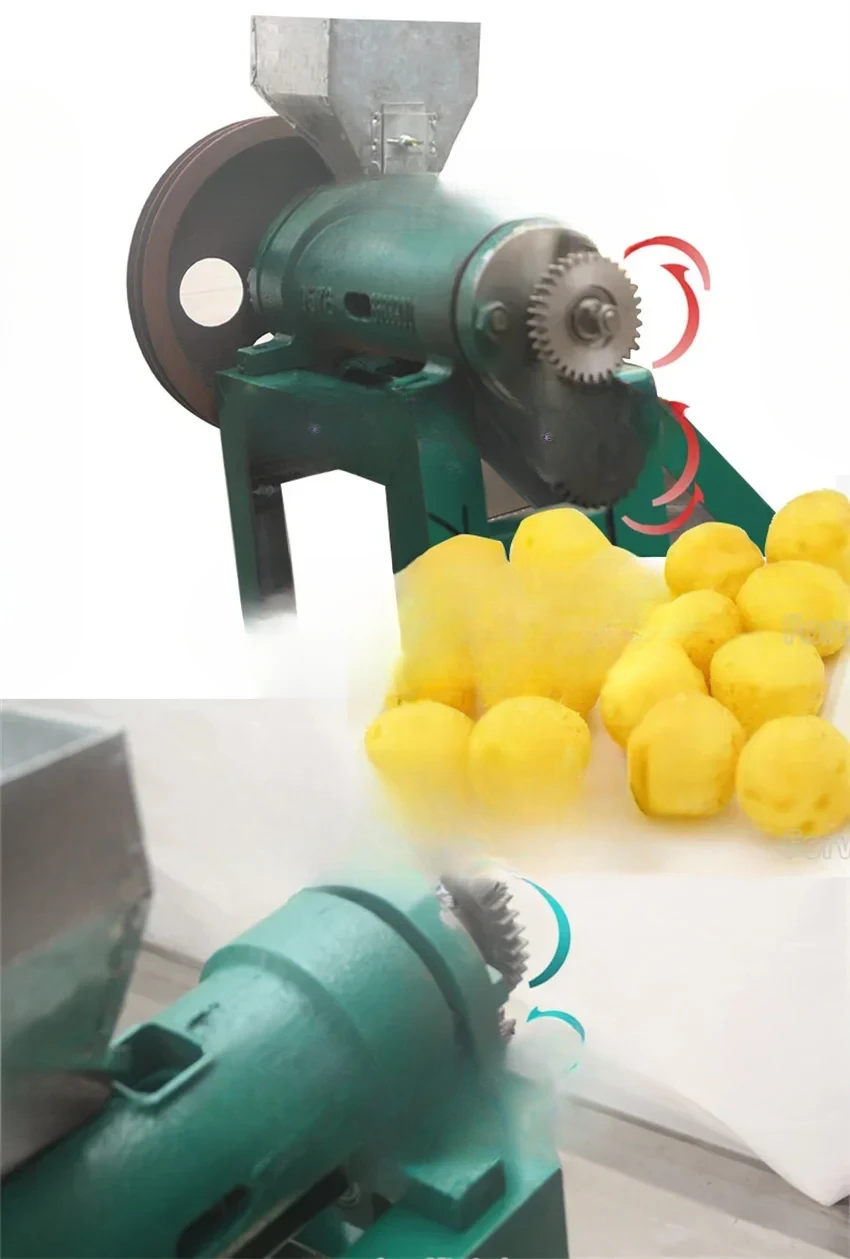 Hot sales New Arrival Ball Shape Corn Snack Extruder Machine Rice Corn Cheese Ball Snack Puffed Machine Without Motor Frame