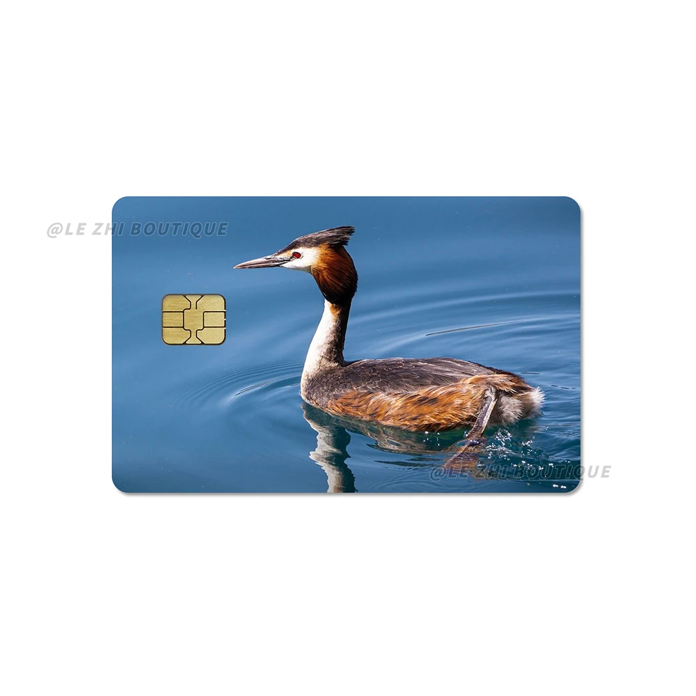 Various Kinds of Flower Cute Animal Diy Credit Debit Card Sticker Film Tape Small Chip Nature Waterproof Card Skin Sticker