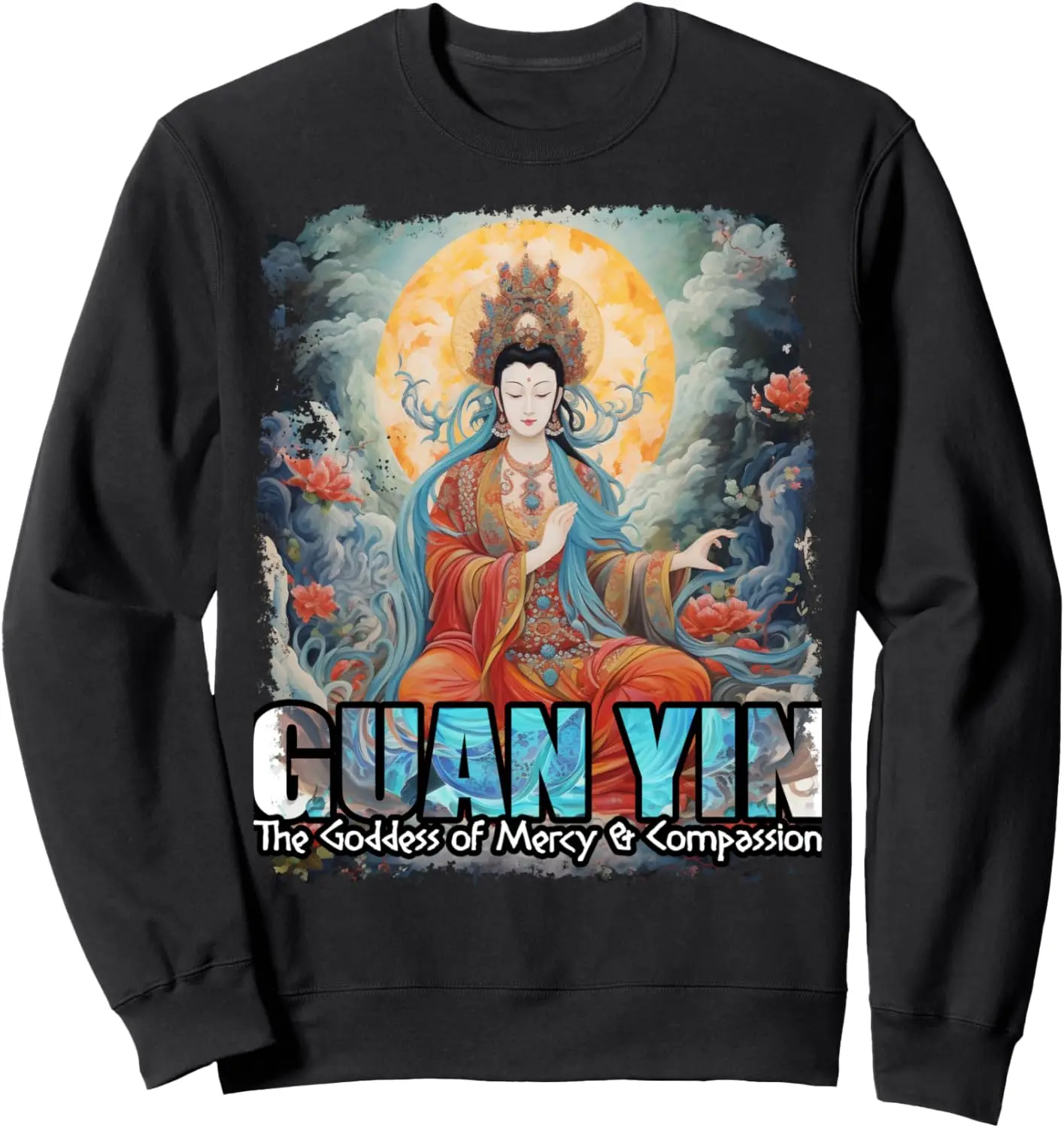 Chinese Mythology Guan Yi Goddess Sweatshirt