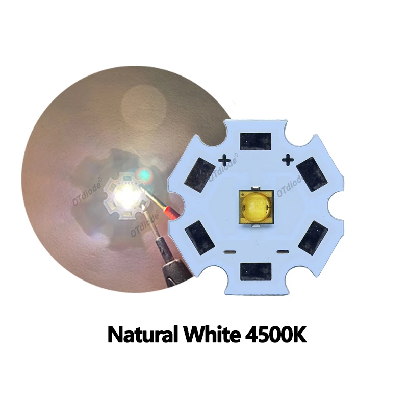 10pcs LED 3W 3535 High Power Chips SMD Cold White 6500K Neutral White 4500K Warm White 3000K XPE Flashlight Spot Part Lamp DIY