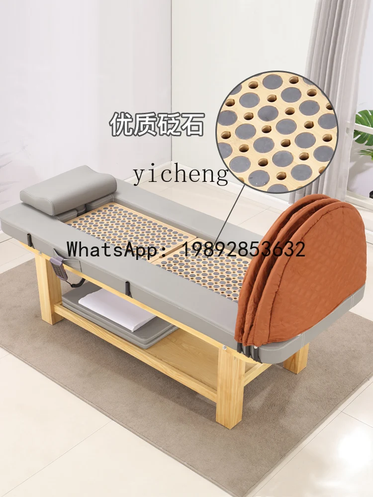 T3  automatic far infrared smokeless multi-functional moxibustion bed medicine steaming bed