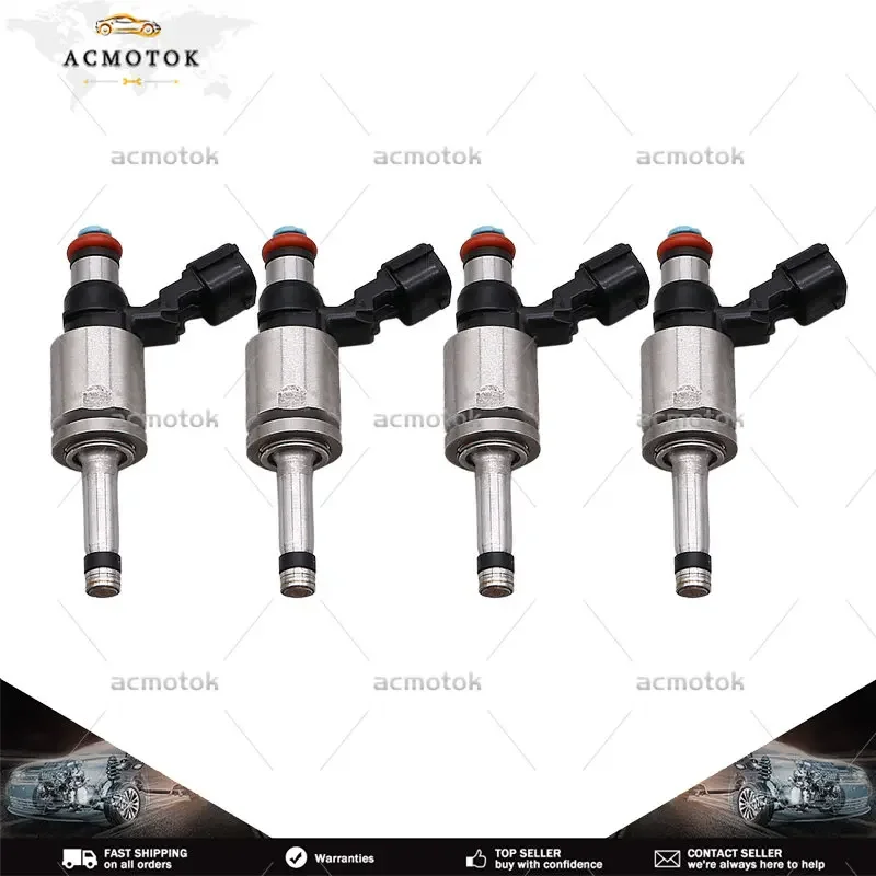 4pieces/set 16600-00Q2M For RENAULT NISSAN JUKE QASHQAI HRA2DDT 1.2DIG Fuel Injectors