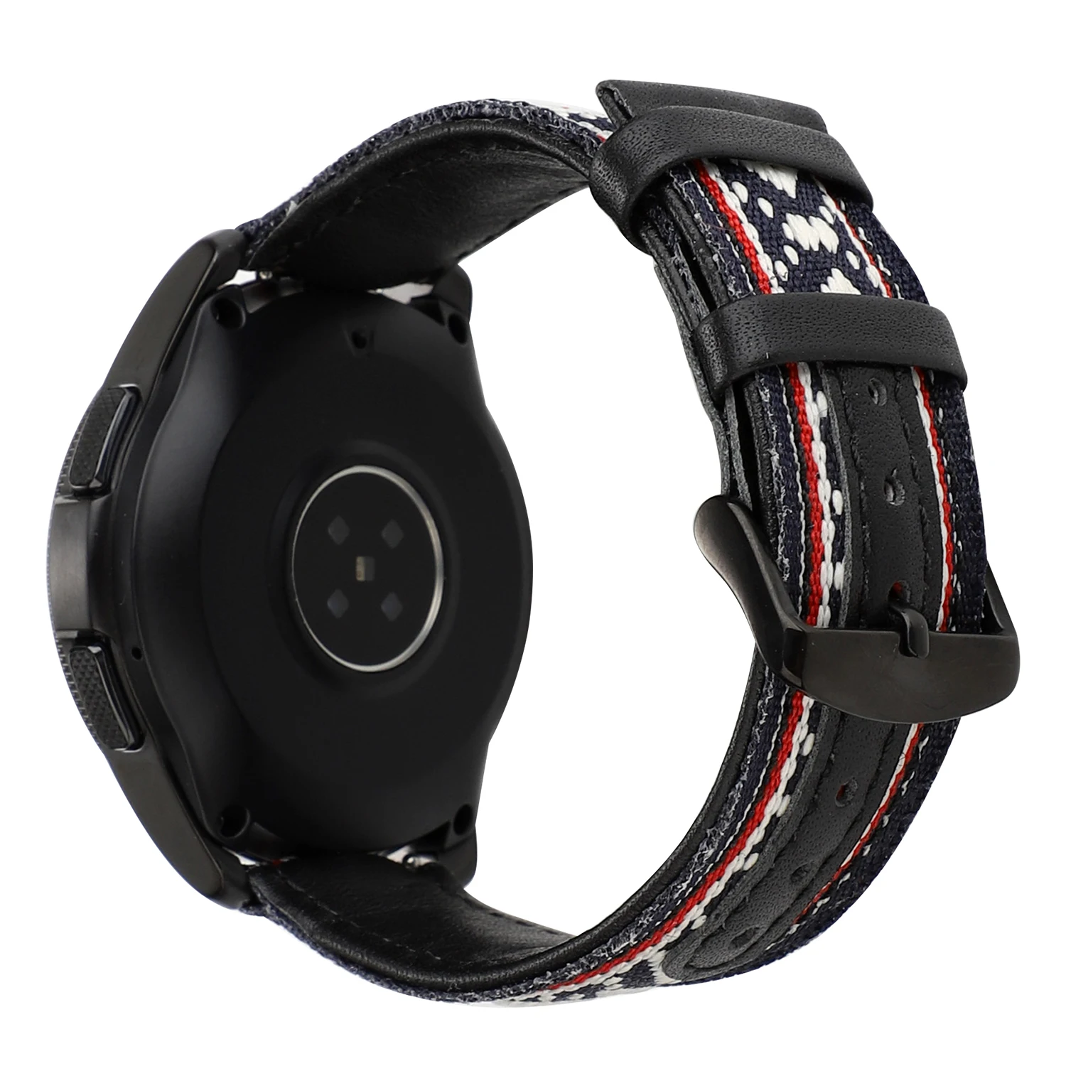 Ремешок в этническом стиле для смарт-часов, браслет из натуральной кожи, 20 мм 22 мм, для мужчин и женщин, Samsung Active