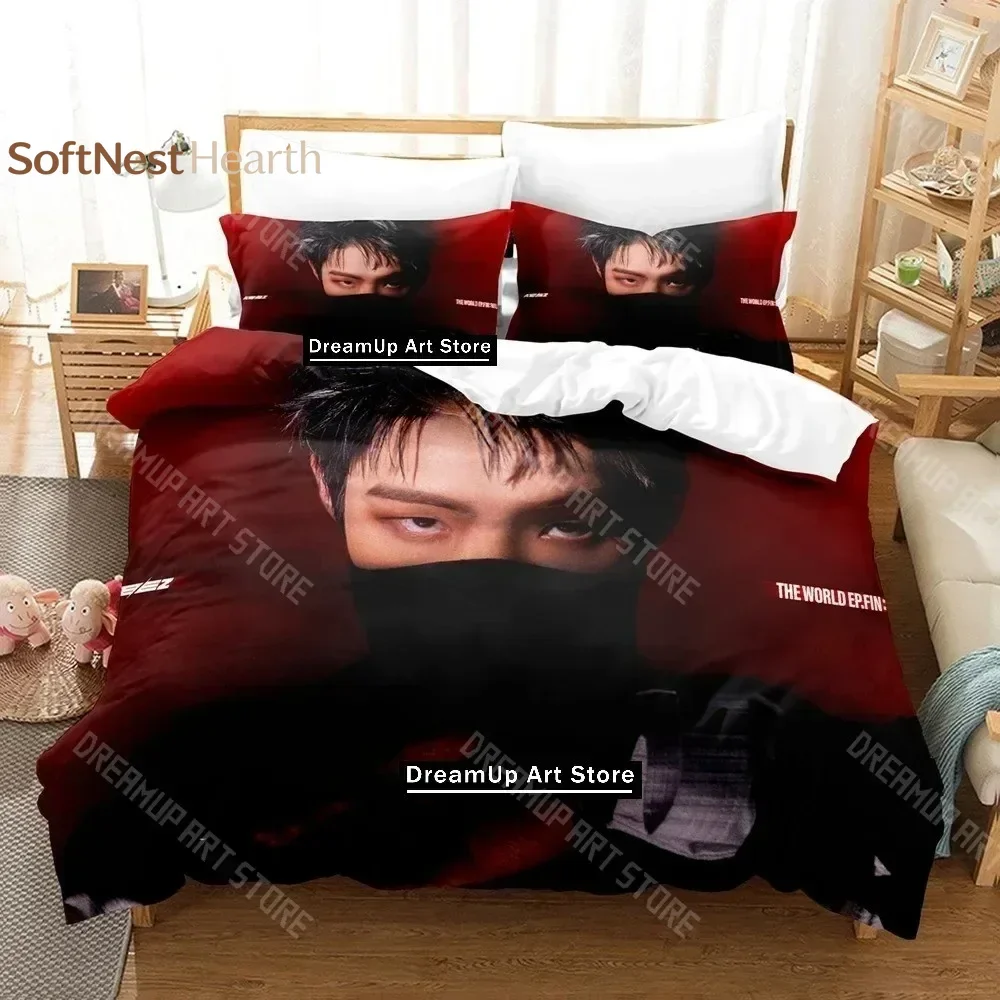 2026 3D Print The World Ep.fin Will Bedding Set Cartoon Anime Three-piece Set Adult Kid Bedroom Duvetcover Sets 3D Kawaii
