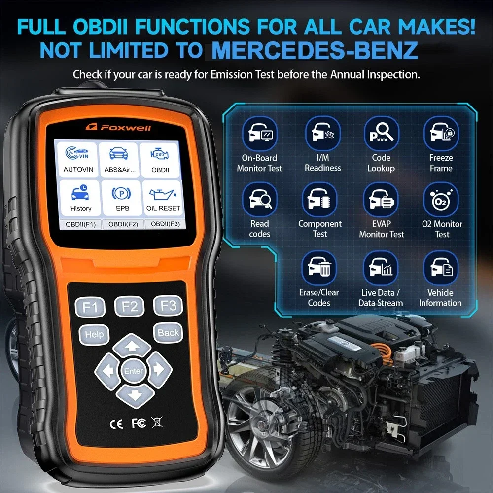FOXWELL NT530 Plus OBD2 Scanner with WiFi