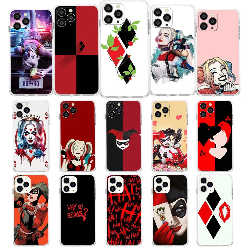 TV-41 Harley Quinn Soft Case for Samsung A04 A04s A14 A23 A23 A34 A54 M23 M33 M53 M52