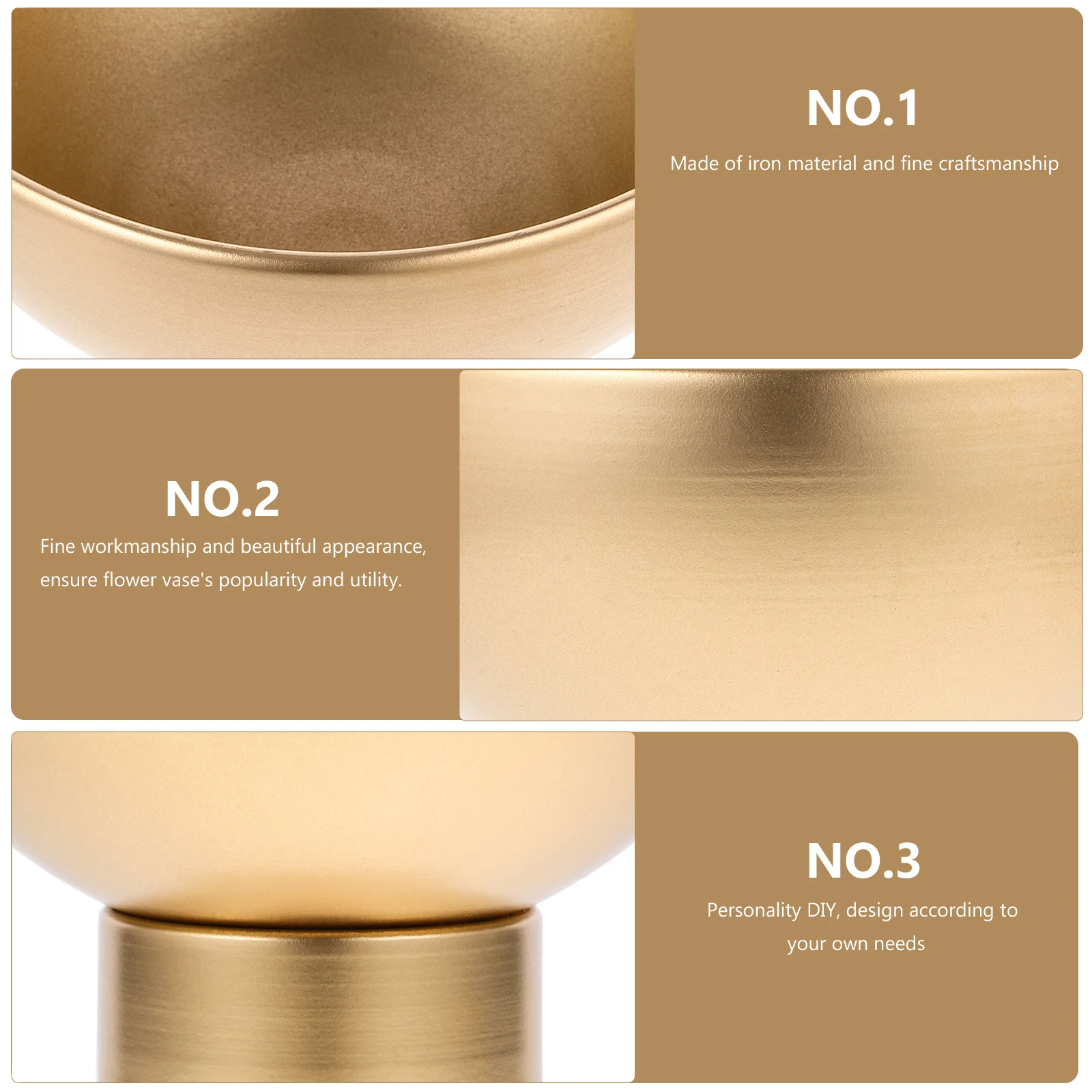 

Metal Flower Pot Vintage Decor Iron Retro Small Vases Centerpieces Home Decoration Multi Color Floral Arrangement Sturdy