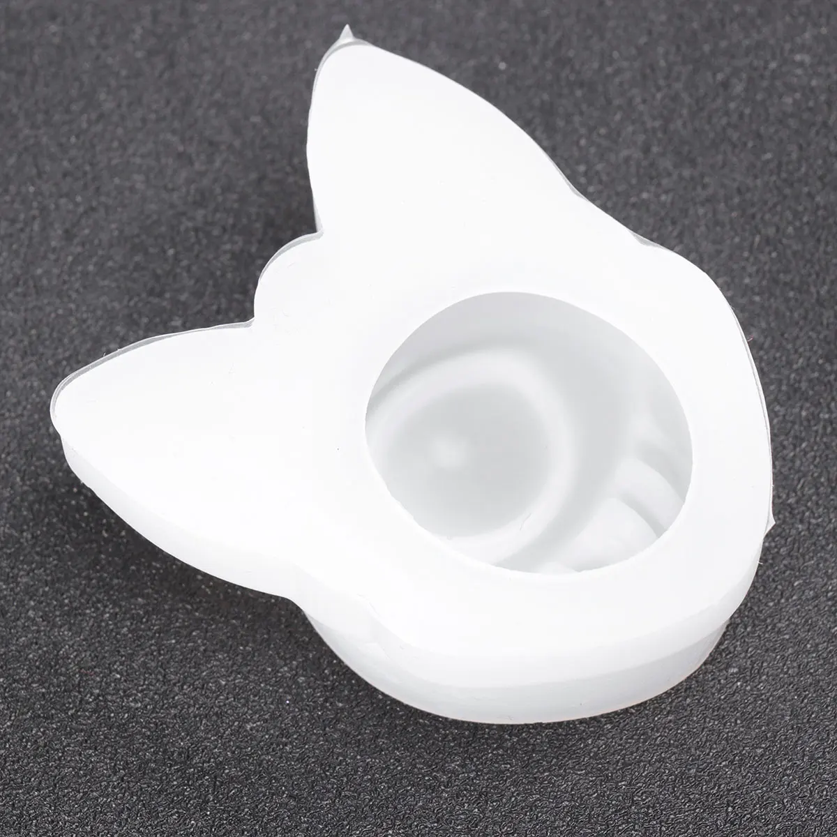 

Safe Eye Epoxy Mould Silicone Resin Craft Mold With Decorative Ears Mirror For Art Accessories White
