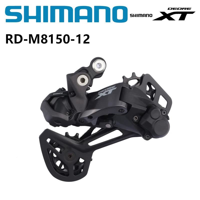 

SHIMANO DEORE XT Di2 Rear Deraileur 1x12 Speed RD-M8150-12 For E-BIKE HYPERGLIDE+ SHADOW RD+ Compatible With EP801 Original