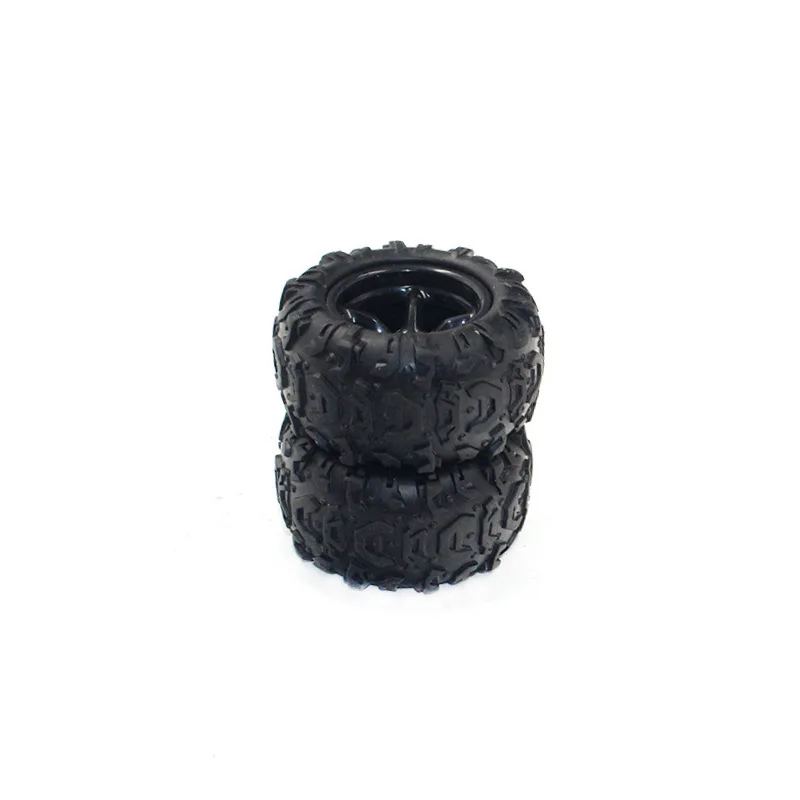 

AA02 4PCS 9300-21 Rubber Tire RC Racing Car Tires 9300&9302 1/18 Scale on Road Wheel Rim Fit for RC Car